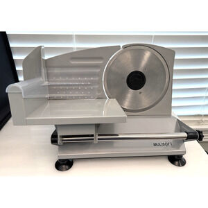 MULISOFT Meat Slicer for Home Use–Removable Stainless Steel Blade - Works great!